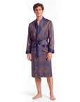 Men’s Robe – Luxurious Paisley Pattern Sleepwear