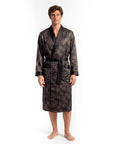 Men’s Robe – Luxurious Paisley Pattern Sleepwear