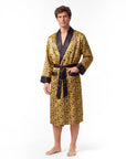 Men’s Robe – Luxurious Paisley Pattern Sleepwear