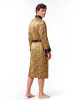 Men’s Robe – Luxurious Paisley Pattern Sleepwear