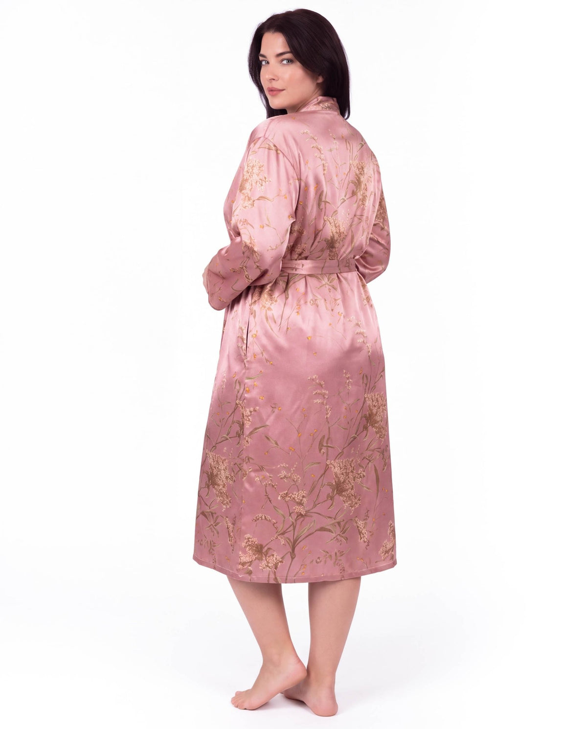 Plus Size Women's Loungewear Robe – Stylish Print, Sexy Fit &amp; Comfortable Casual Sleepwear