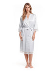 Lace Robes – Bridesmaid and Bride Wedding Long Robe, Elegant Bathrobe and Lingerie Robe for Women