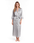 Lace Robes – Bridesmaid and Bride Wedding Long Robe, Elegant Bathrobe and Lingerie Robe for Women