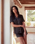 Pajama Set – Short-Sleeved Sleepwear for Women