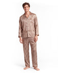Men’s Pajama Set – Lightweight Long & Short Sleeve Sleepwear for All Seasons
