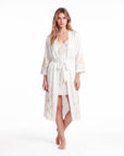 Shira Satin Nightdress – Chic Silky Sleepwear with Open Back Design