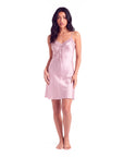 Silk Lace Trim Nightdress – Soft, Lightweight & Elegant Sleepwear