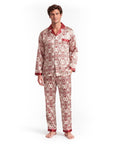 Men’s Pajama Set – Lightweight Long & Short Sleeve Sleepwear for All Seasons